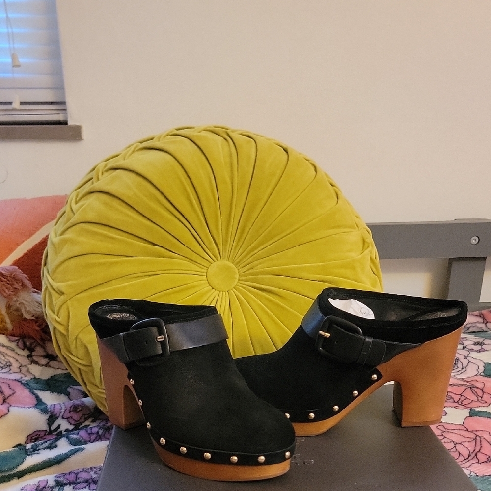 Vince Camuto Cena Two-toned Platform Clog